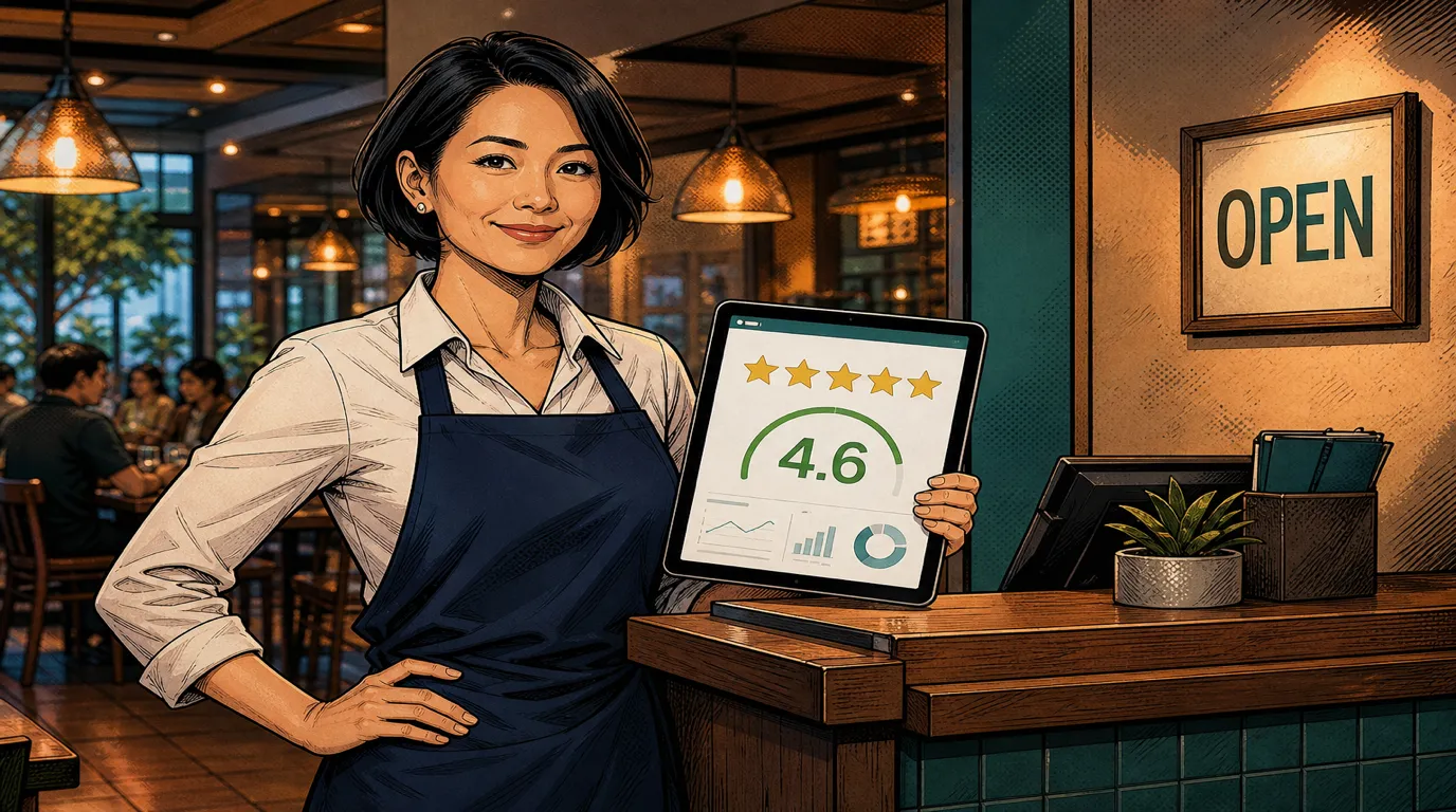 Restaurant Reviews & Reputation Management: The 2026 Operator's Guide to Google, Yelp & TripAdvisor (with Free Reputation Health Scorecard)